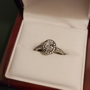 Pandora 925 Engagement Fashion Ring